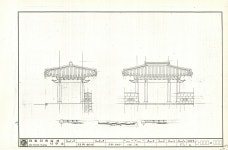 국가유산이미지 | 도면_사적_진주성_보수정비공사 정면도,측면도2 도면_사적_진주성_보수정비공사 정면도,측면도2