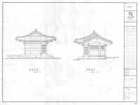 국가유산이미지 | 도면_사적 _창덕궁_희집 보수공사 좌측면도／우측면도 도면_사적 _창덕궁_희집 보수공사 좌측면도／우측면도