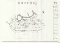 문화재이미지 | 도면_사적 _창원 성산 패총_보수정비공사 현황 평면도 도면_사적 _창원 성산 패총_보수정비공사 현황 평면도