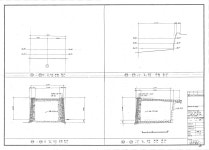 문화재이미지 | 도면_사적 _순천 낙안읍성_정비보존공사 10 6.5 ~ 11 3.5 구간 A 치성 현황／복원 종횡단 도면_사적 _순천 낙안읍성... 