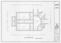 구 서대문형무소_실측조사(복원도면) (중앙사)기초 평면도1 도면_사적 _서울 구 서대문형무소_실측조사(복원도면) (중앙사)기초 평면도1