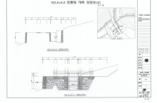 국가유산이미지 | 도면_사적_담양 금성산성_보수 정비공사 현황 및 계획단면도(2)(문지및주변) 도면_사적_담양 금성산성_보수 정비공사 현황 및... 