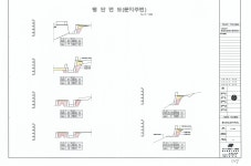 국가유산이미지 | 도면_사적_담양 금성산성_보수 정비공사 횡단면도(문지주변) 도면_사적_담양 금성산성_보수 정비공사 횡단면도(문지주변)