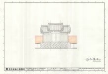 국가유산이미지 | 도면_경상북도기념물_흥암서원_정면도 도면_경상북도기념물_흥암서원_정면도