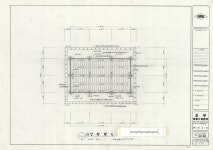 국가유산이미지 | 도면_경상북도기념물_김면장군유적_정화공사 사당 평면도 도면_경상북도기념물_김면장군유적_정화공사 사당 평면도