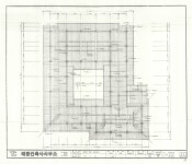 국가유산이미지 | 도면_경상북도민속문화재_해우당고택_보수공사 앙시도 도면_경상북도민속문화재_해우당고택_보수공사 앙시도