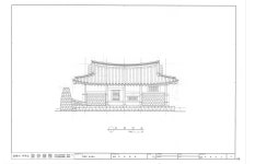 국가유산이미지 | 도면_인천광역시유형문화재 _교동향교_보수공사 동재 우측면도3 도면_인천광역시유형문화재 _교동향교_보수공사 동재 우측면도3