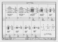 국가유산이미지 | 도면_경상북도유형문화재 _예천청주정씨재실_보수공사 창호일람표／창호철물 상세도 도면_경상북도유형문화재... 
