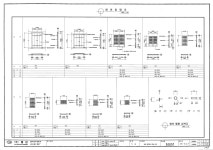 국가유산이미지 | 도면_경상북도유형문화재_예천청주정씨재실_창호일람표／창호철물 돌쩌귀／문고리 상세도 도면_경상북도유형문화재... 