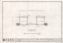 국가유산이미지 | 도면_국가민속문화재_보은 우당 고택_보수공사 외삼문 평면도 도면_국가민속문화재_보은 우당 고택_보수공사 외삼문 평면도