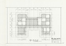 국가유산이미지 | 도면_국가민속문화재 _보은 우당 고택_보수공사 사랑채 평면도1 도면_국가민속문화재 _보은 우당 고택_보수공사 사랑채 평면도1