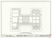 국가유산이미지 | 도면_국가민속문화재_보은 우당 고택_기록화사업 안채 창호 평면도-2 도면_국가민속문화재_보은 우당 고택_기록화사업 안채... 