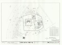 국가유산이미지 | 도면_국가민속문화재 _보은 우당 고택_기록화 보고서 1／2 전체배치도 도면_국가민속문화재 _보은 우당 고택_기록화 보고서 1... 
