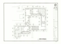 국가유산이미지 | 도면_국가민속문화재 _남양주 궁집_한국의 전통가옥 기록화사업(1)도면첩(A1) 사랑채 및 안채 평면도2 도면_국가민속문화재... 
