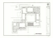 및 안채 평면도3 도면_국가민속문화재 _남양주 궁집_한국의 전통가옥 기록화사업(1)도면첩(A1) 사랑채 및 안채 평면도3