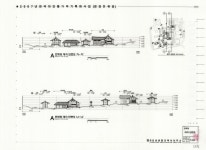 국가유산이미지 | 도면_국가민속문화재_영천 만취당 고택_기록화사업 만취당 대지 단면도 가-가,나-나 도면_국가민속문화재_영천 만취당 고택... 