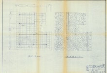 문화재이미지 | 도면_국가민속문화재 _삼척 신리 너와집과 민속유물_신리너와집 보수공사 윤영원 씨 물레방아간 앙시도,지붕평면도 도면_국가민속... 