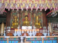 국가유산이미지 | 삼존불상 정면 삼존불상 정면