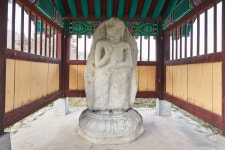 국가유산이미지 | 문화재자료_제천 시곡리석조여래입상_석상정면 문화재자료_제천 시곡리석조여래입상_석상정면