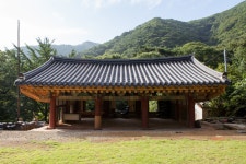 국가유산이미지 | 통영 안정사 만세루_후면 (촬영년도 : 2015년) 통영 안정사 만세루_후면 (촬영년도 : 2015년)