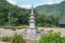 국가유산이미지 | 북장사 삼층석탑 북장사 삼층석탑
