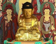 국가유산이미지 | 안동 일출암 석조여래좌상 안동 일출암 석조여래좌상