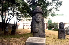국가유산이미지 | 제주대박물관입구돌하르방 제주대박물관입구돌하르방