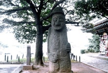 국가유산이미지 | 삼성혈 입구 돌하르방 삼성혈 입구 돌하르방