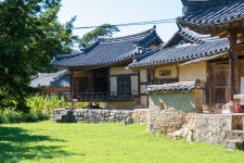 국가유산이미지 | 내외담과 사랑채 내외담과 사랑채