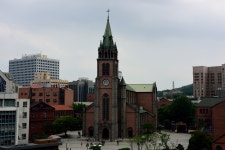 국가유산이미지 | 서울 명동성당_전경4 (촬영년도 : 2015년) 서울 명동성당_전경4 (촬영년도 : 2015년)