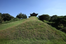 국가유산이미지 | 완도 청해진 유적_서굴립주 (촬영년도 : 2015년) 완도 청해진 유적_서굴립주 (촬영년도 : 2015년)