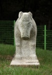 국가유산이미지 | 광명 영회원_동측 석마 정면_미술_2012년(출처 : 국립문화재연구소) 광명 영회원_동측 석마 정면_미술_2012년(출처... 