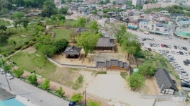 국가유산이미지 | 김제군 관아와 향교 - 관아 일대 전경 김제군 관아와 향교 - 관아 일대 전경