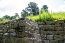 국가유산이미지 | 부여 청산성(사진)_석벽 (촬영년도_2024년) 부여 청산성(사진)_석벽 (촬영년도_2024년)