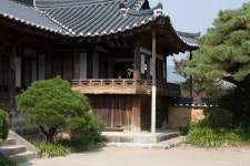 국가유산이미지 | 함양 일두고택_사랑마당 앞에서 본 안사랑채 (촬영년도 : 2015년) 함양 일두고택_사랑마당 앞에서 본 안사랑채 (촬영년도... 
