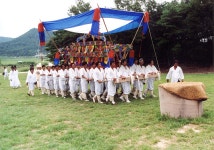 국가유산이미지 | 부여용정리상여소리 부여용정리상여소리