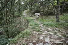 문화재이미지 | 시도기념물 제10호_보문산성_벽윗면02 시도기념물 제10호_보문산성_벽윗면02