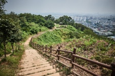 국가유산이미지 | 시도기념물 계양산성_산성길 시도기념물  계양산성_산성길