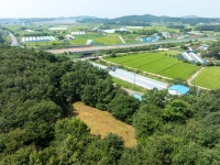 국가유산이미지 | 서천당정리고분군(항공사진)_전경(항공) (촬영년도_2024년) 서천당정리고분군(항공사진)_전경(항공) (촬영년도_2024년)