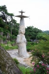 국가유산이미지 | 논산 관촉사 석조미륵보살입상(사진)_미륵보살입상 세부 (촬영년도_2024년) 논산 관촉사 석조미륵보살입상(사진)... 