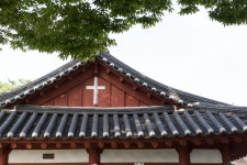 국가유산이미지 | 진주 문산성당_팔작지붕 (촬영년도 : 2015년) 진주 문산성당_팔작지붕 (촬영년도 : 2015년)