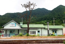 국가유산이미지 | 문경 구 가은역_옛철길에서 본 모습 (촬영년도 : 2015년) 문경 구 가은역_옛철길에서 본 모습 (촬영년도 : 2015년)