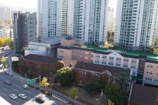 국가유산이미지 | 구 대구사범학교 본관과 강당_옆 건물 위에서 본 본관과 강당3 (촬영년도 : 2015년) 구 대구사범학교 본관과 강당_옆 건물... 