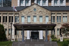 국가유산이미지 | 목포 문태고등학교 본관_출입구 (촬영년도 : 2015년) 목포 문태고등학교 본관_출입구 (촬영년도 : 2015년)