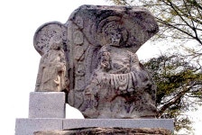 국가유산이미지 | 청원비중리일광삼존불상 청원비중리일광삼존불상