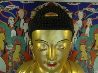 국가유산이미지 | 아산 세심사 소조여래좌상 아산 세심사 소조여래좌상