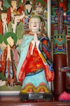 국가유산이미지 | 천안 광덕사 소조지장보살삼존상과 시왕상 일괄(사진)_도명존자 정면 (촬영년도_2024년) 천안 광덕사 소조지장보살삼존상과... 