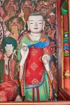 국가유산이미지 | 백련사 명부전 목조지장보살삼존상 및 시왕상 일괄 백련사 명부전 목조지장보살삼존상 및 시왕상 일괄