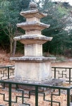 문화재이미지 | 영동 영국사 삼층석탑 영동 영국사 삼층석탑
