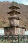 국가유산이미지 | 영양 화천리 삼층석탑 영양 화천리 삼층석탑